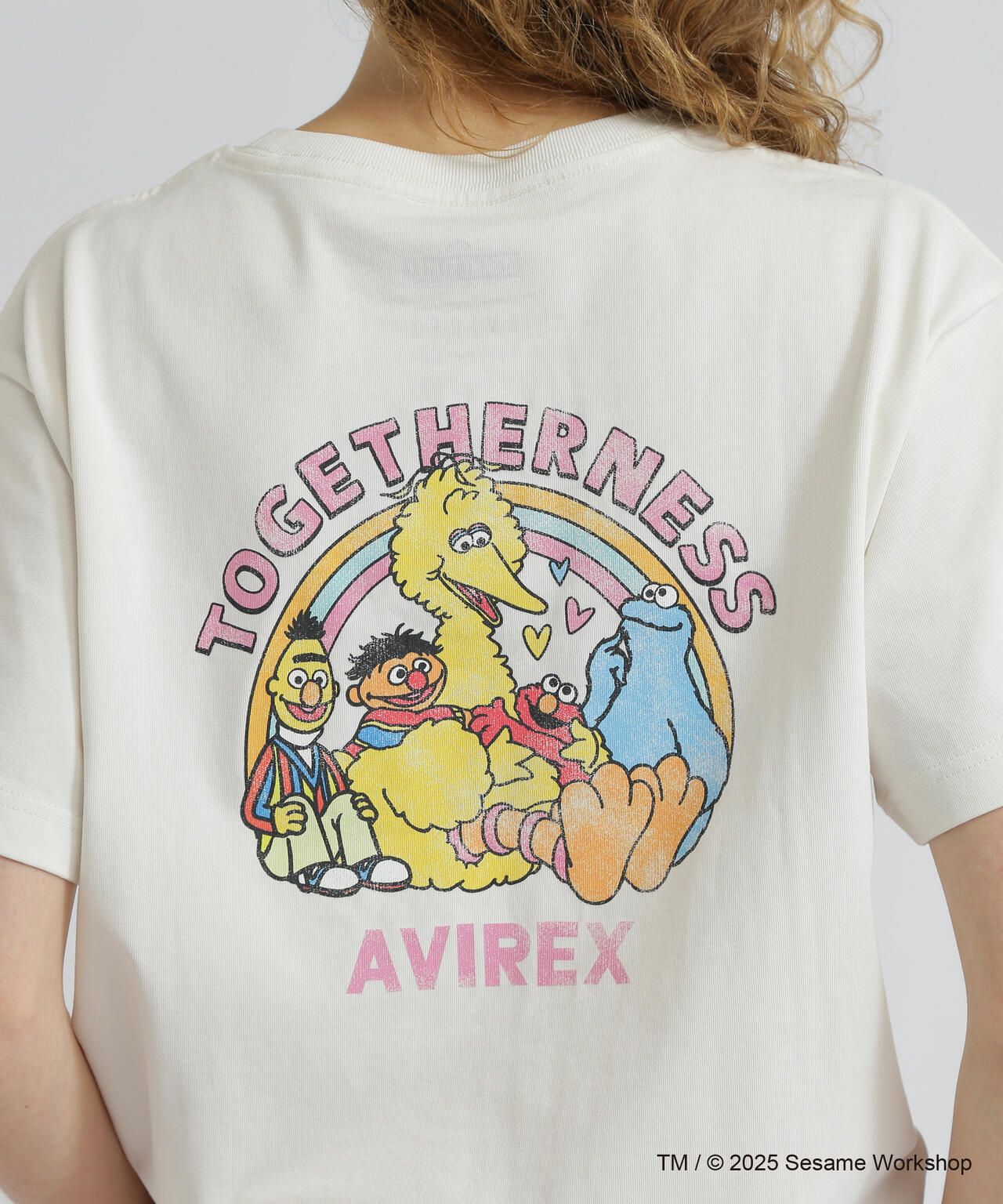 《SESAME STREET meets AVIREX》TOGETHERNESS T-SHIRT