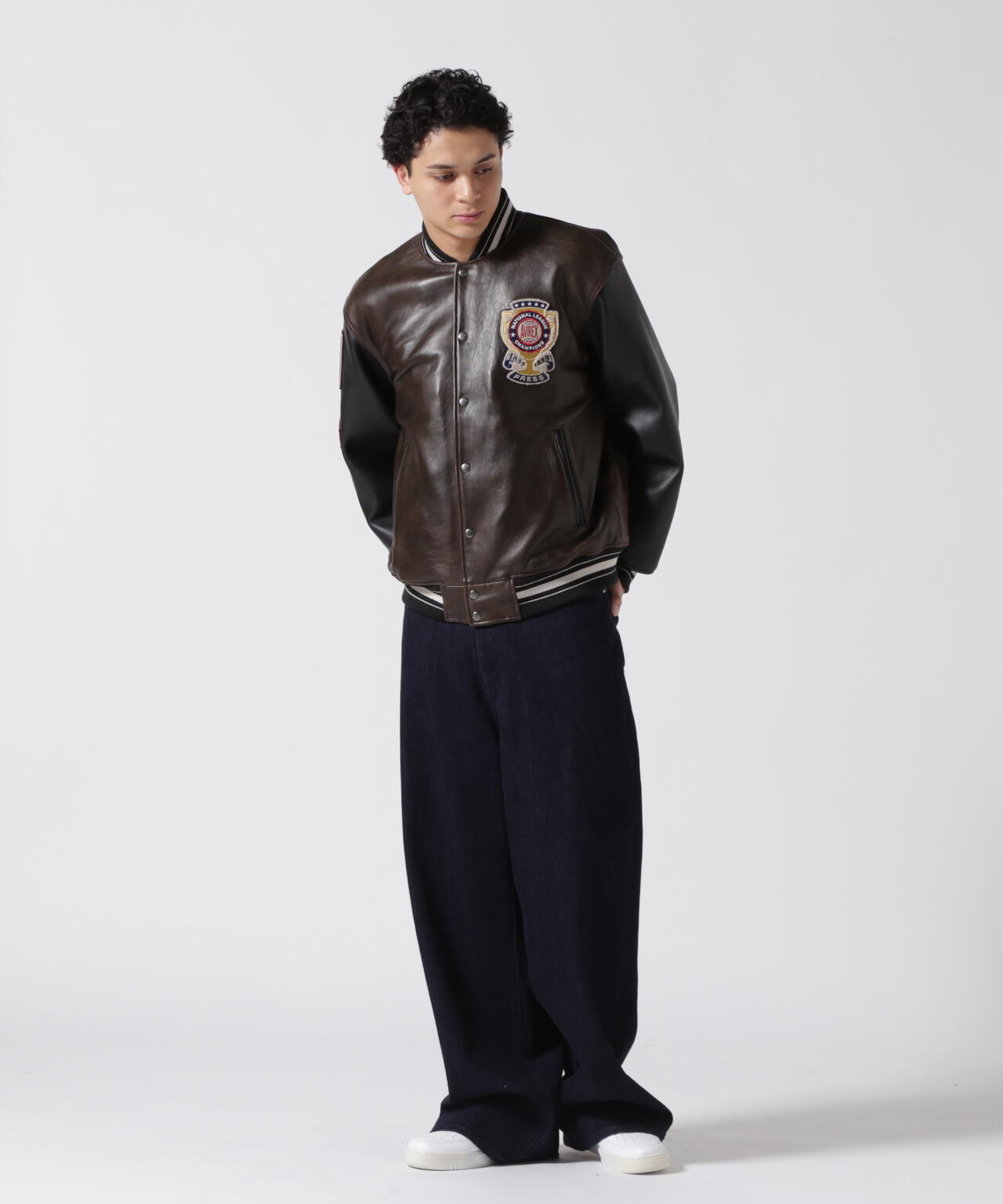 《AVIREX｜MOANDMOCLOTHING》STADIUM JACKET ”WORLD SERIES”