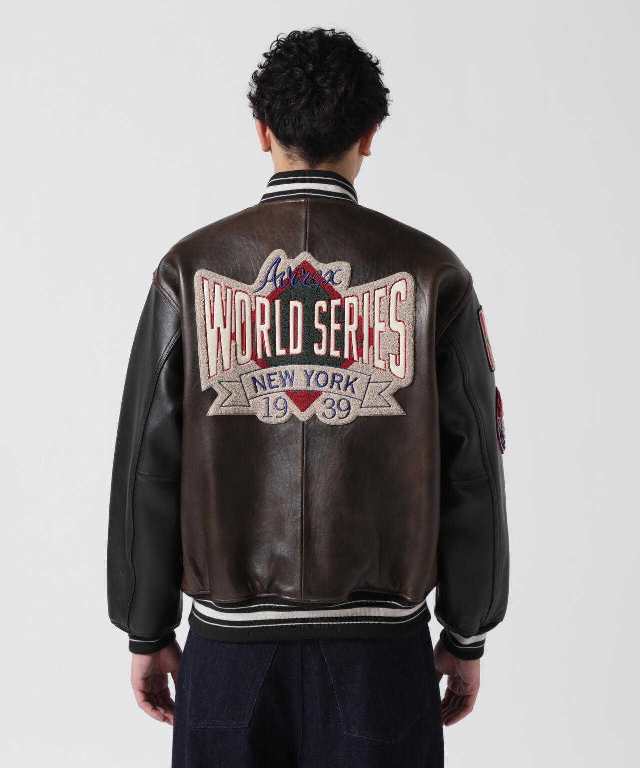 《AVIREX｜MOANDMOCLOTHING》STADIUM JACKET ”WORLD SERIES”