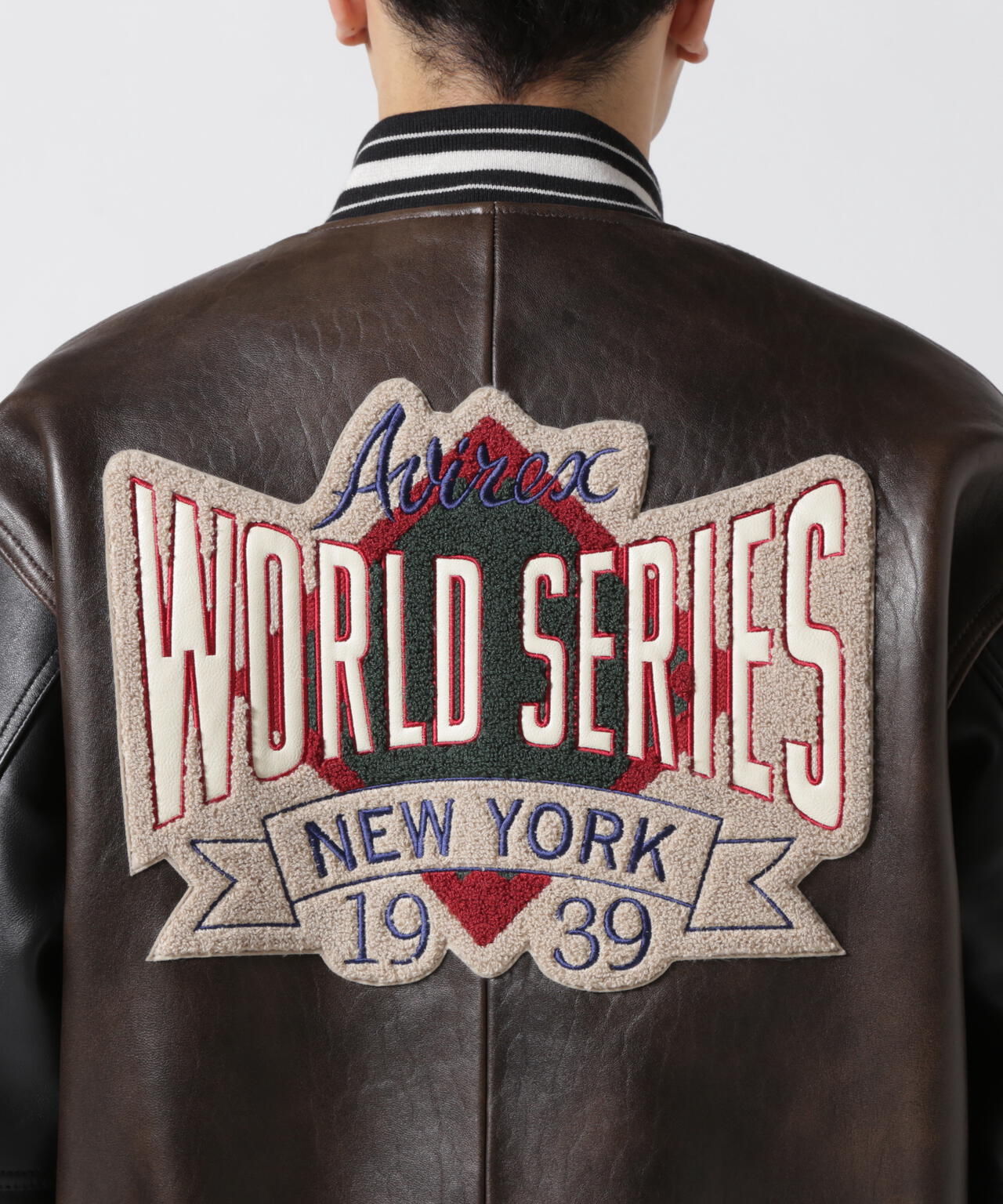 《AVIREX｜MOANDMOCLOTHING》STADIUM JACKET ”WORLD SERIES”