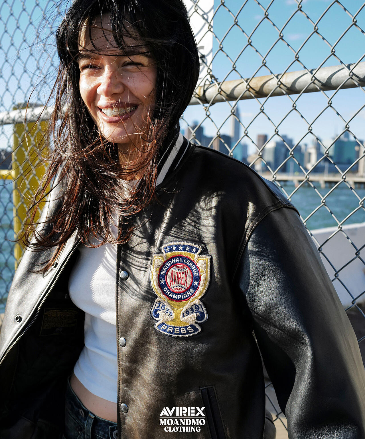 《AVIREX｜MOANDMOCLOTHING》STADIUM JACKET ”WORLD SERIES”