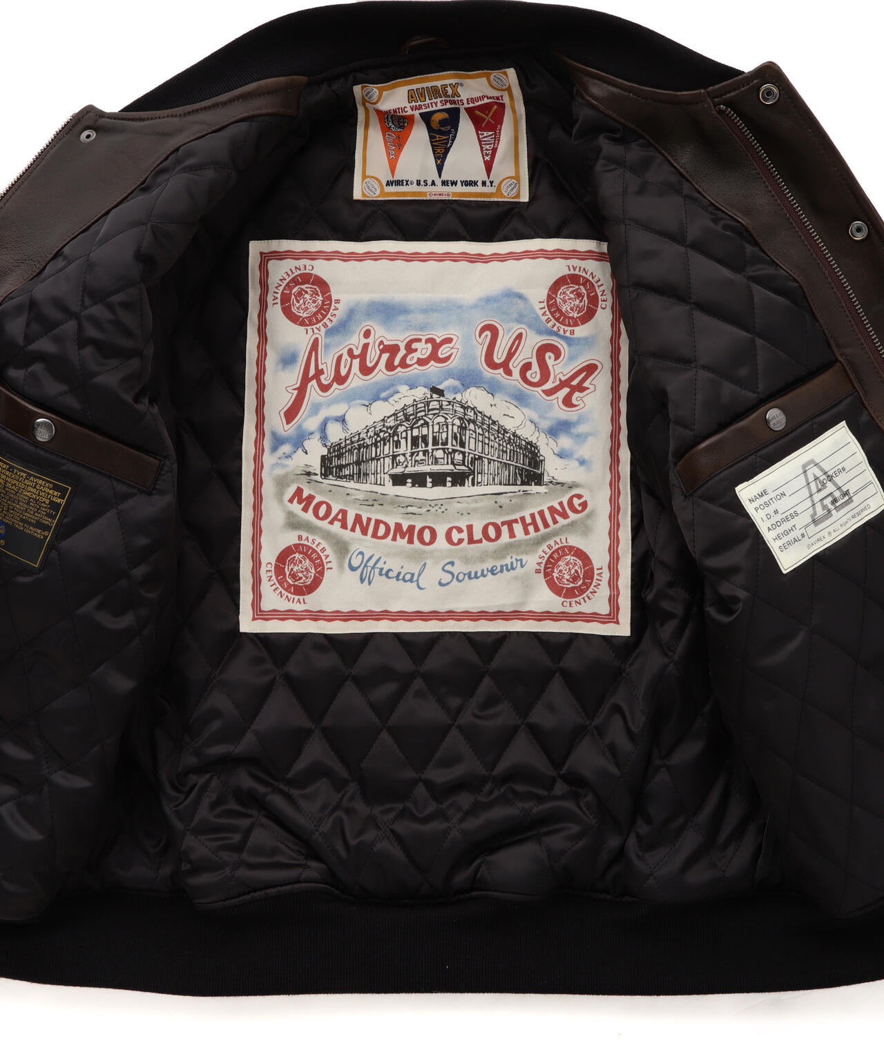 《AVIREX｜MOANDMOCLOTHING》STADIUM JACKET ”WORLD SERIES”