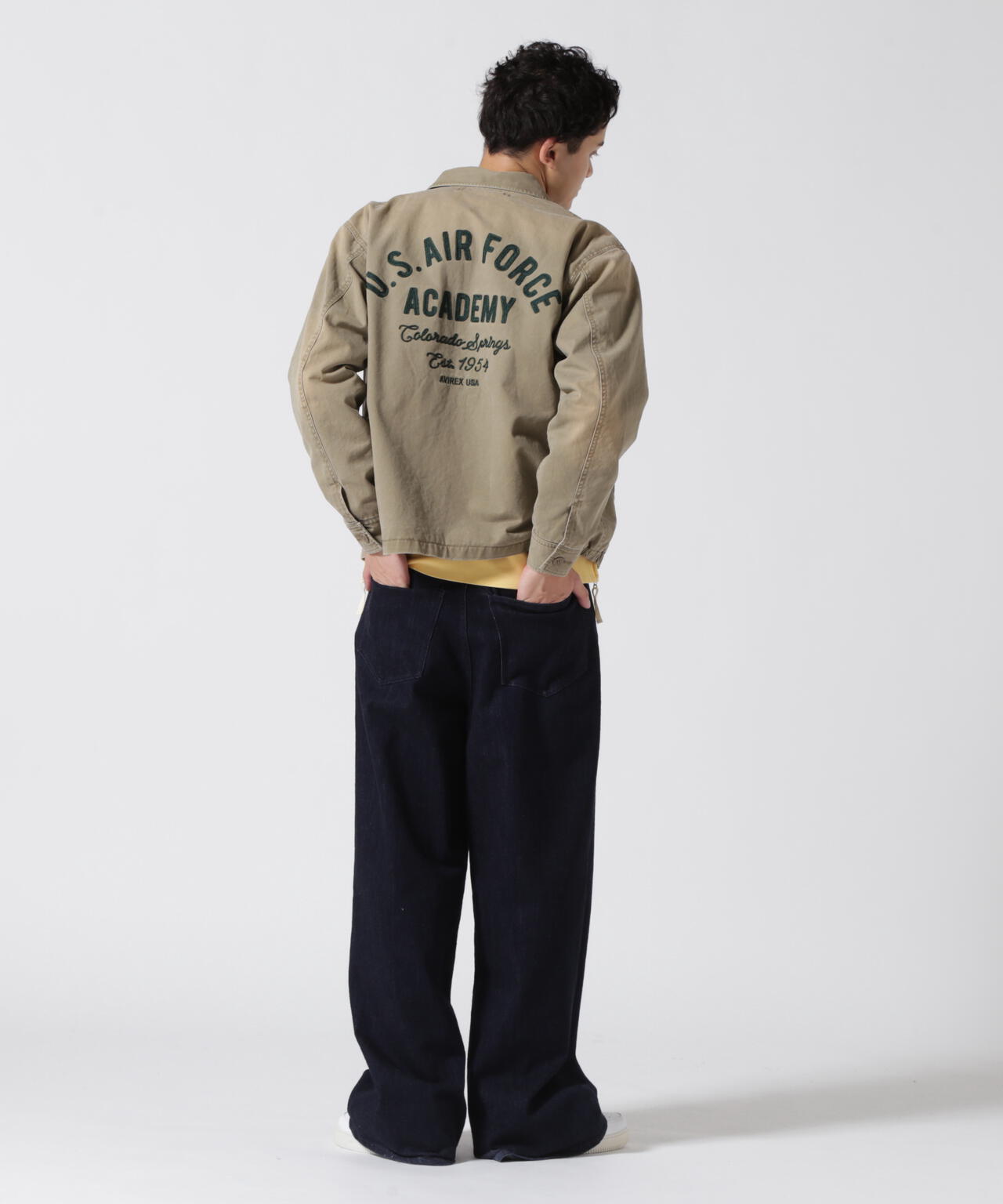 FADE USAF ACADEMY JACKET / フェイド USAF アカデミー ジャケット / AVIREX / アヴィレックス