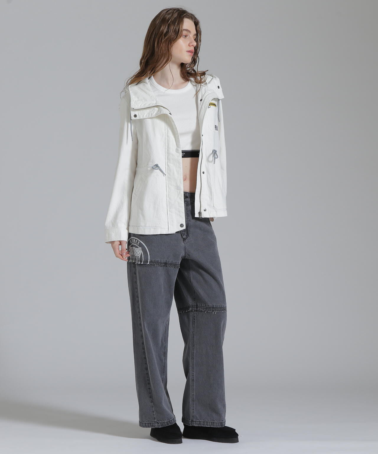 COLOR ZIP COMBI JACKET/カラージップコンビジャケット
