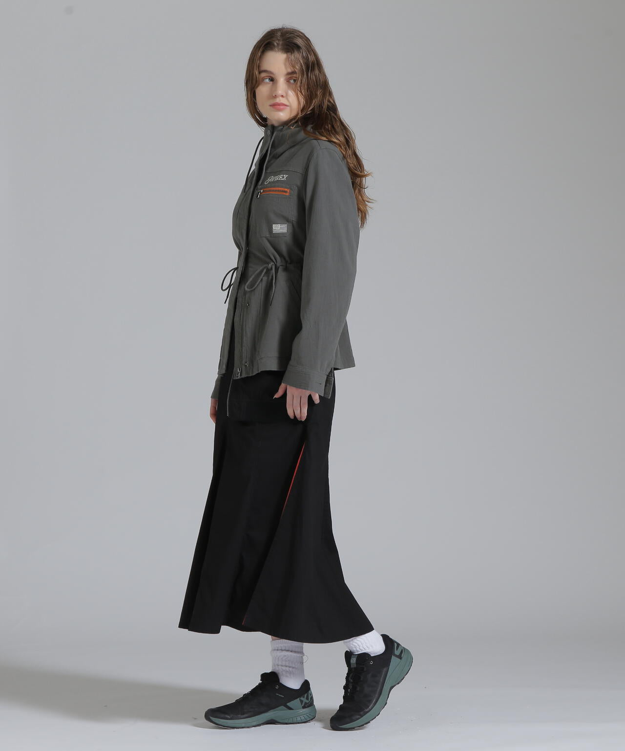 COLOR ZIP COMBI JACKET/カラージップコンビジャケット
