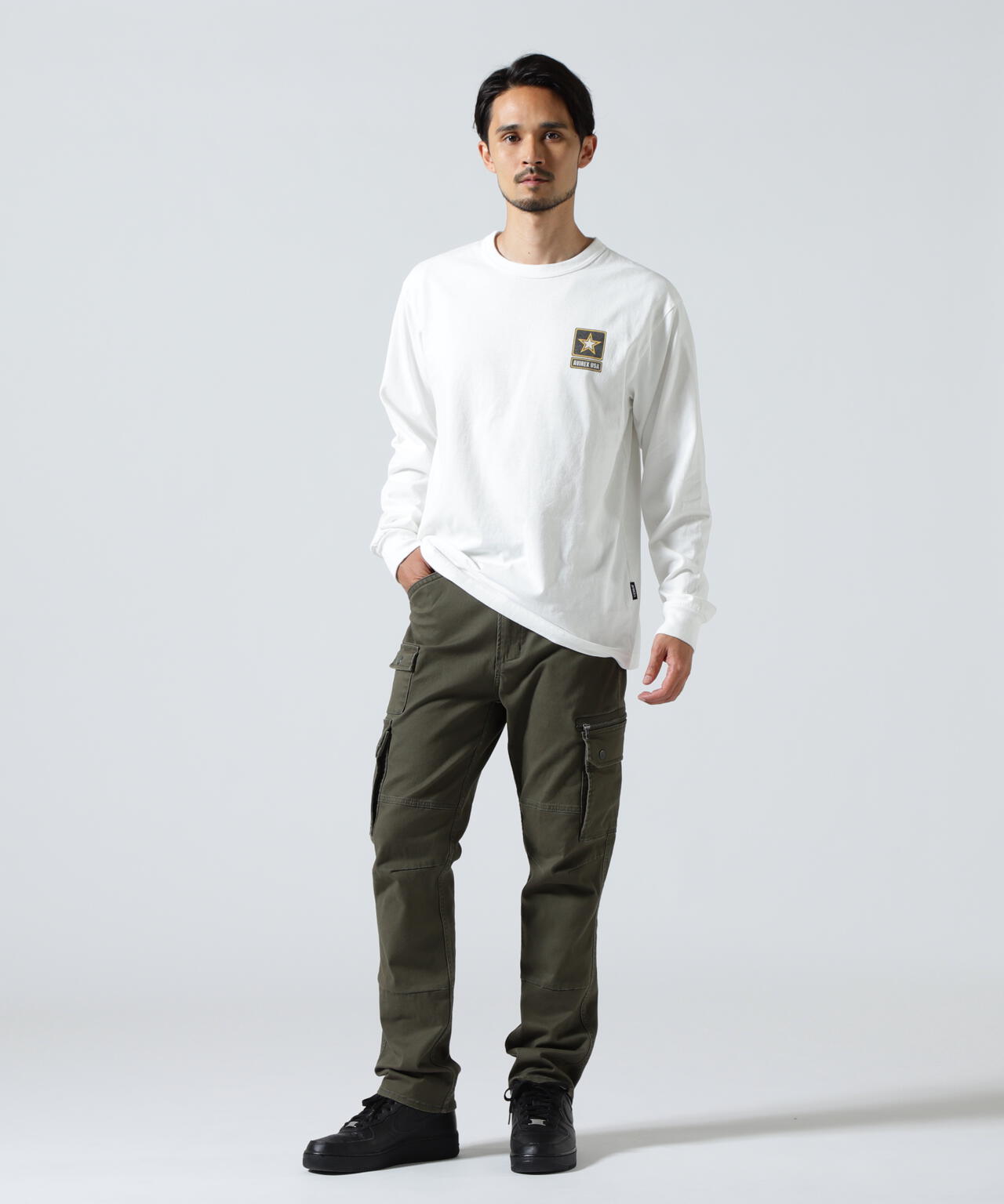 NARROW FATIGUE PANTS