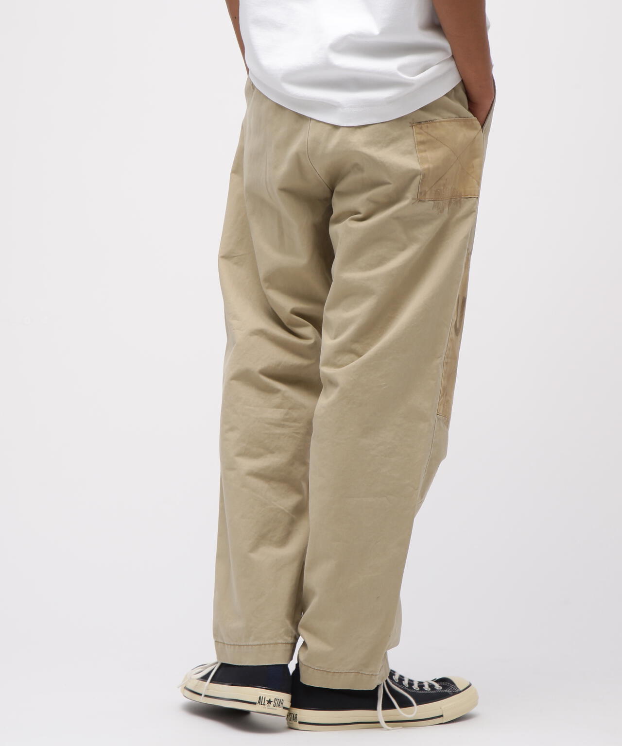 《RESTORE COLLECTION》ARMY CHINO PANTS ”REPAIR CUSTOM”