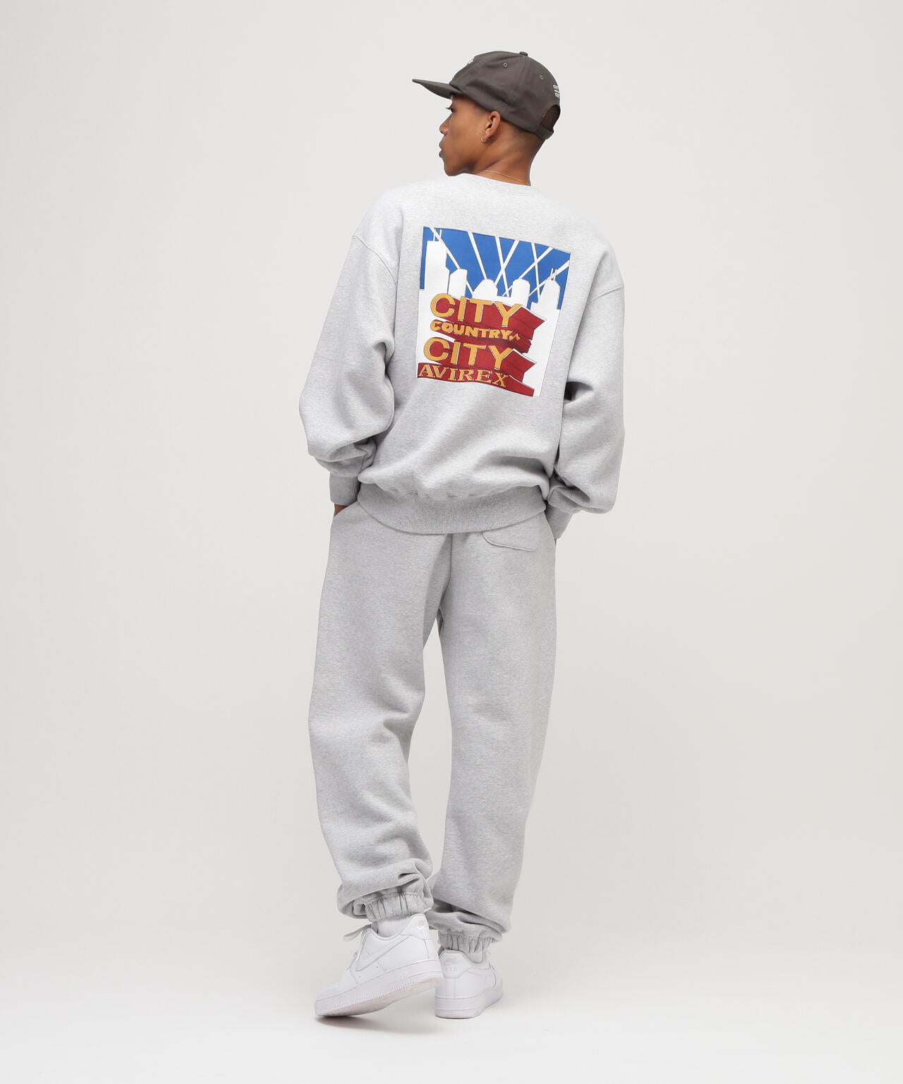 《AVIREX × CITY COUNTRY CITY》SIGNATURE SWEAT PANTS