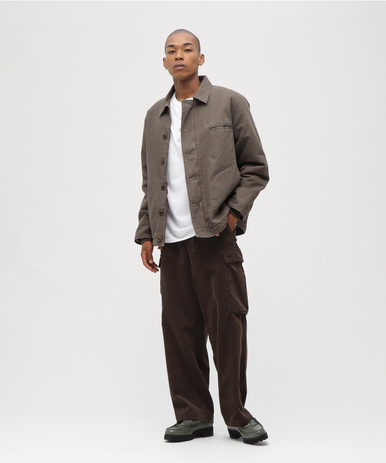 《TFQP by HANDROOM》M-47 CORDUROY CARGO TROUSERS