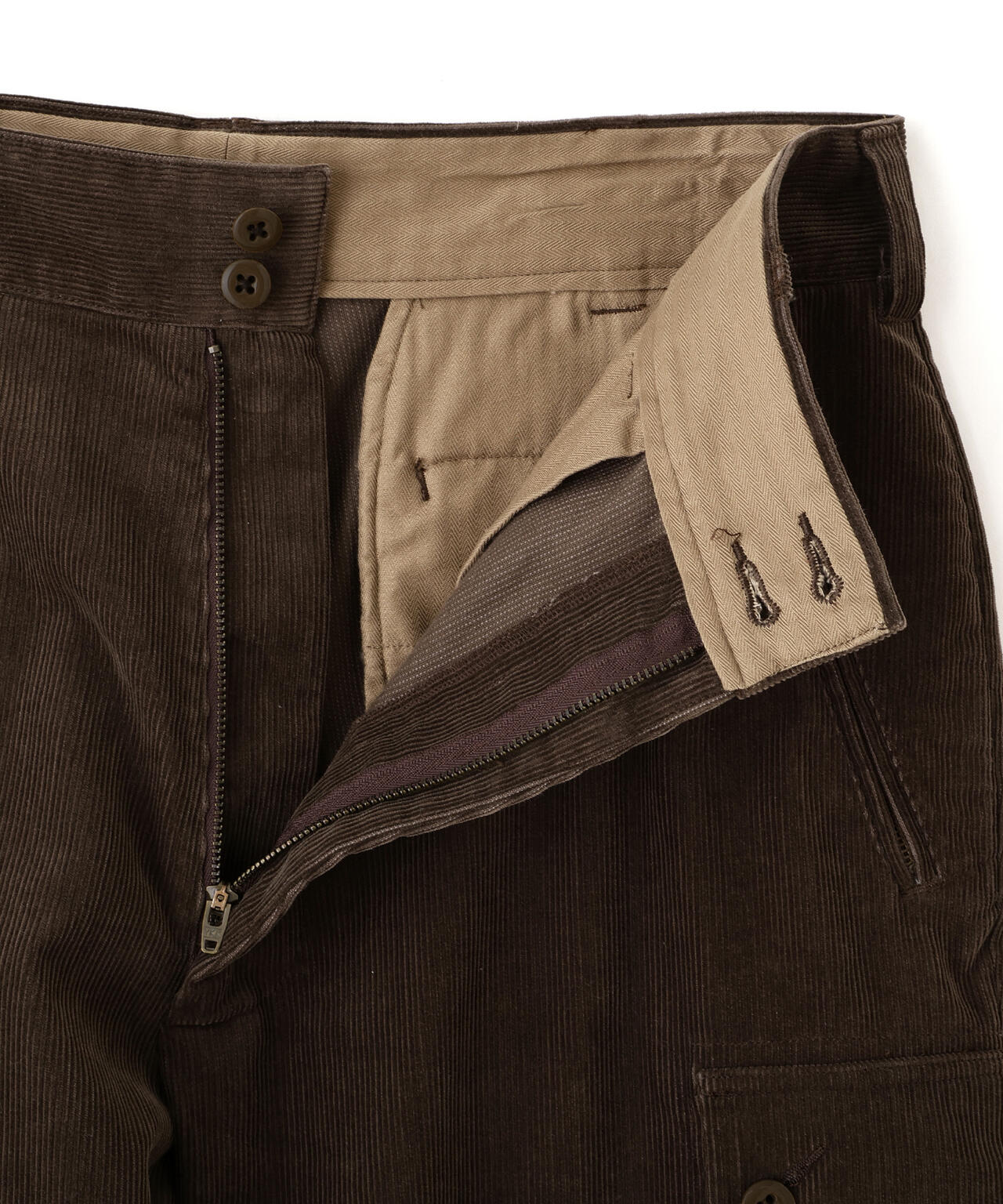 《TFQP by HANDROOM》M-47 CORDUROY CARGO TROUSERS