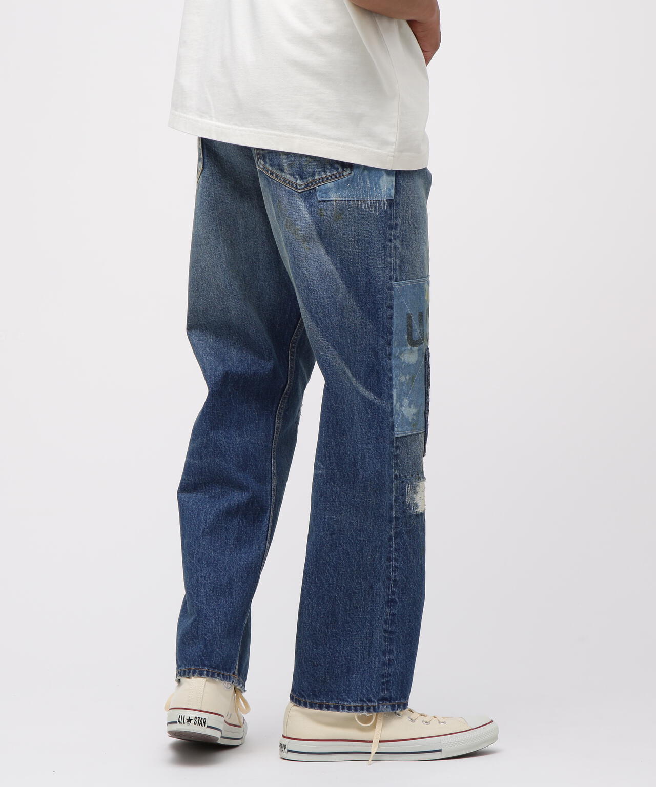 《RESTORE COLLECTION》DENIM PANTS ”REPAIR CUSTOM”