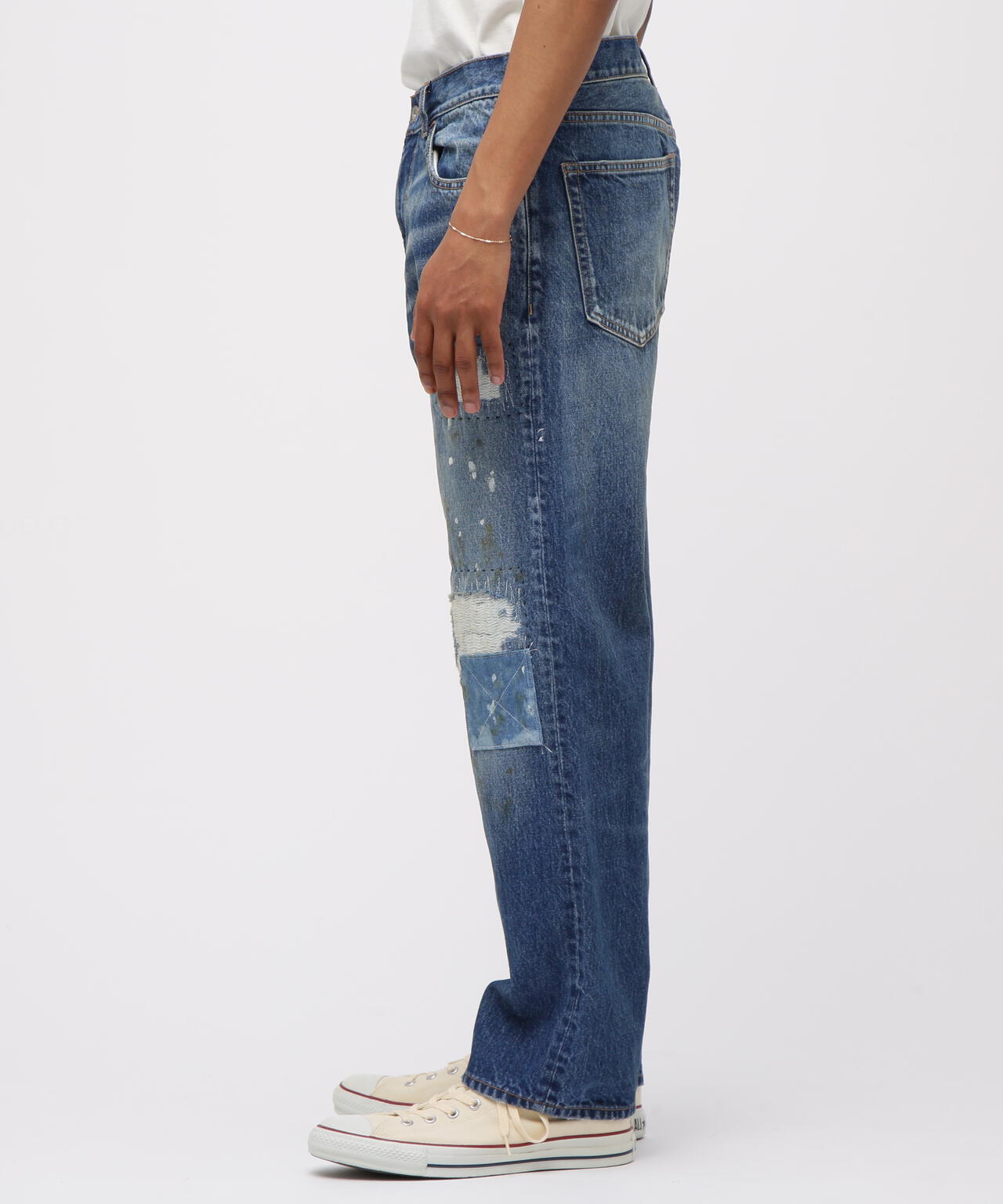 《RESTORE COLLECTION》DENIM PANTS ”REPAIR CUSTOM”