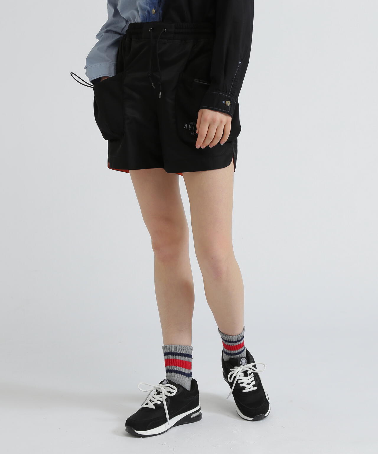NYLON COMBI SHORT PANTS/ナイロンコンビショートパンツ