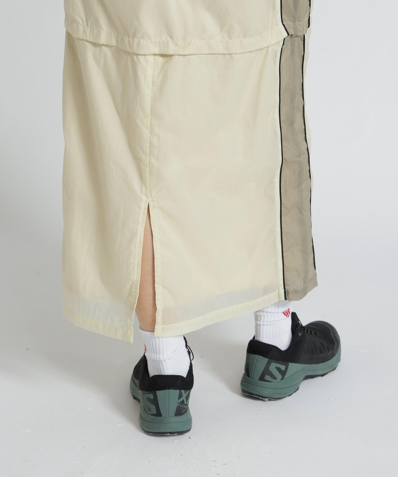 SHEER COLOR SCHEME SKIRT/シアーカラー スキームスカート