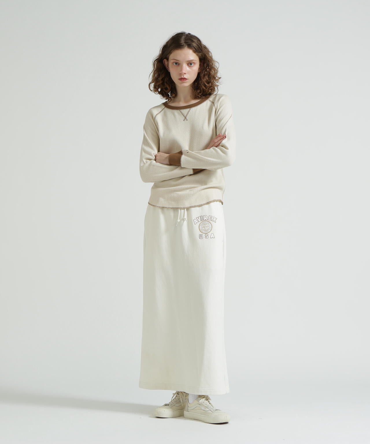 AVIREX 50th VARSITY SKIRT/バーシティースカート