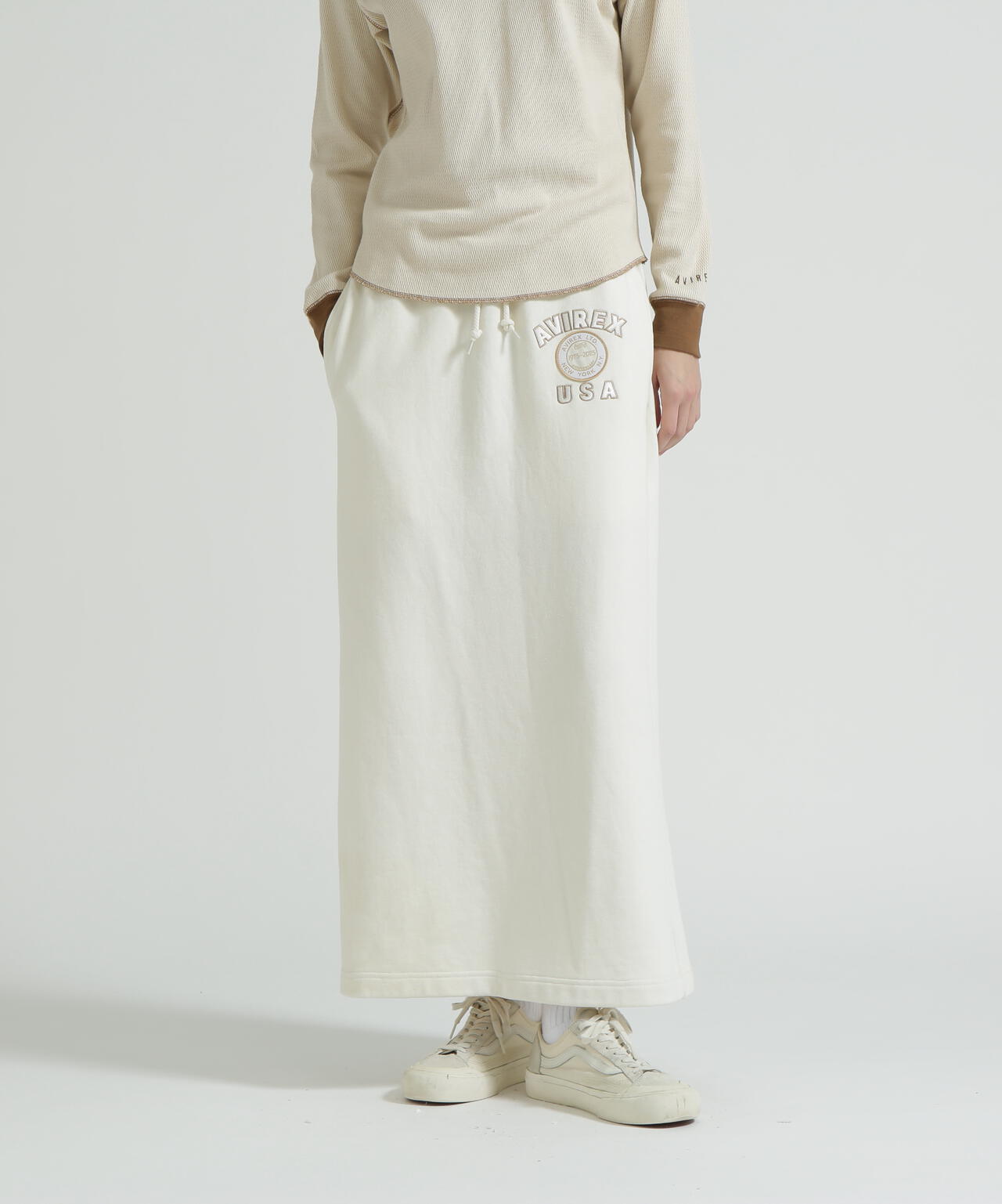 AVIREX 50th VARSITY SKIRT/バーシティースカート