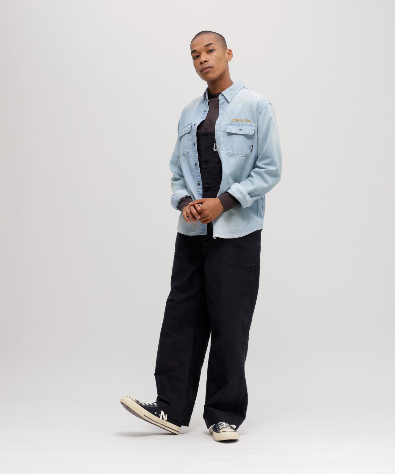 EMB DENIM SHIRT ”HAYDEN VALLEY”