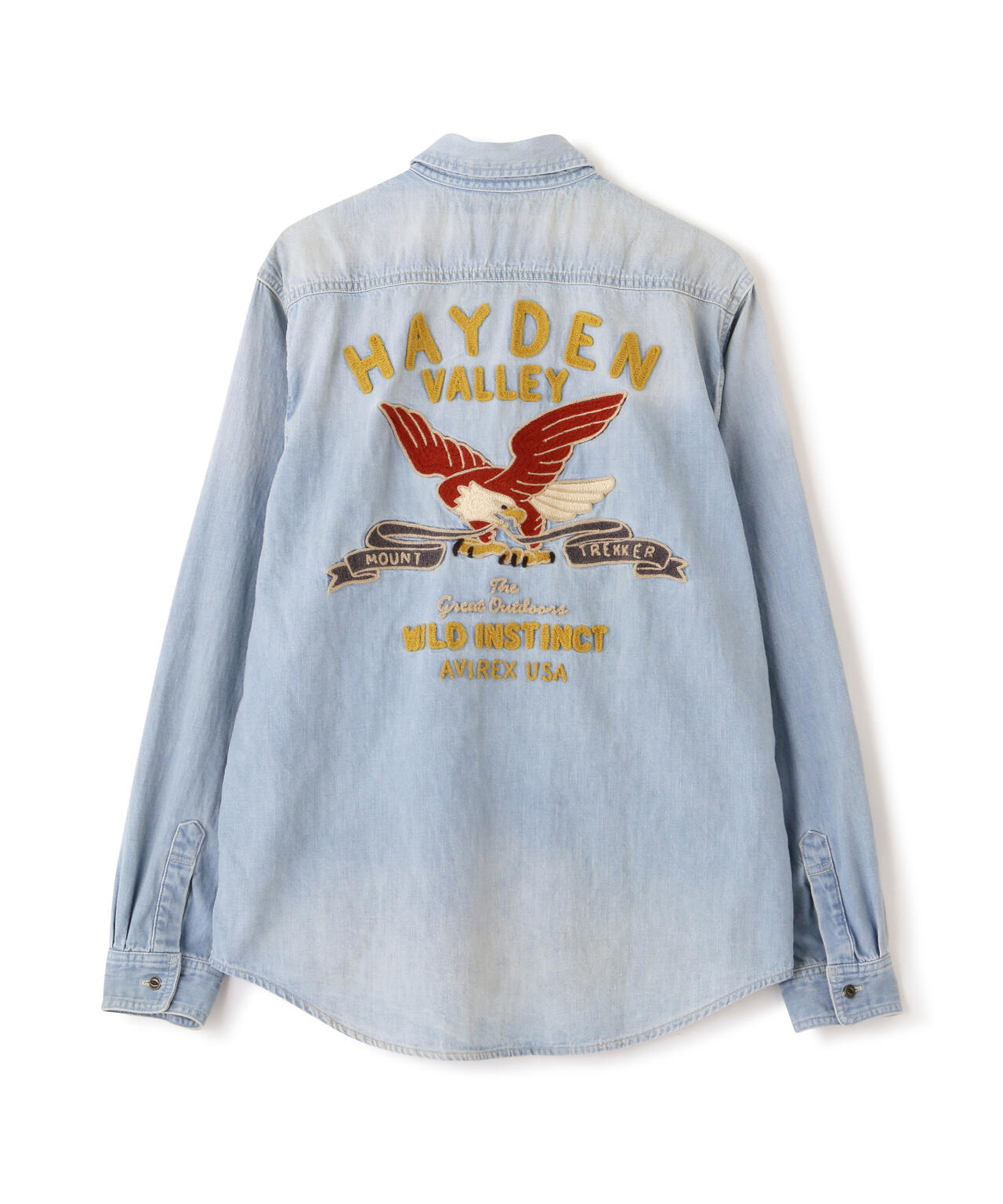 EMB DENIM SHIRT ”HAYDEN VALLEY”