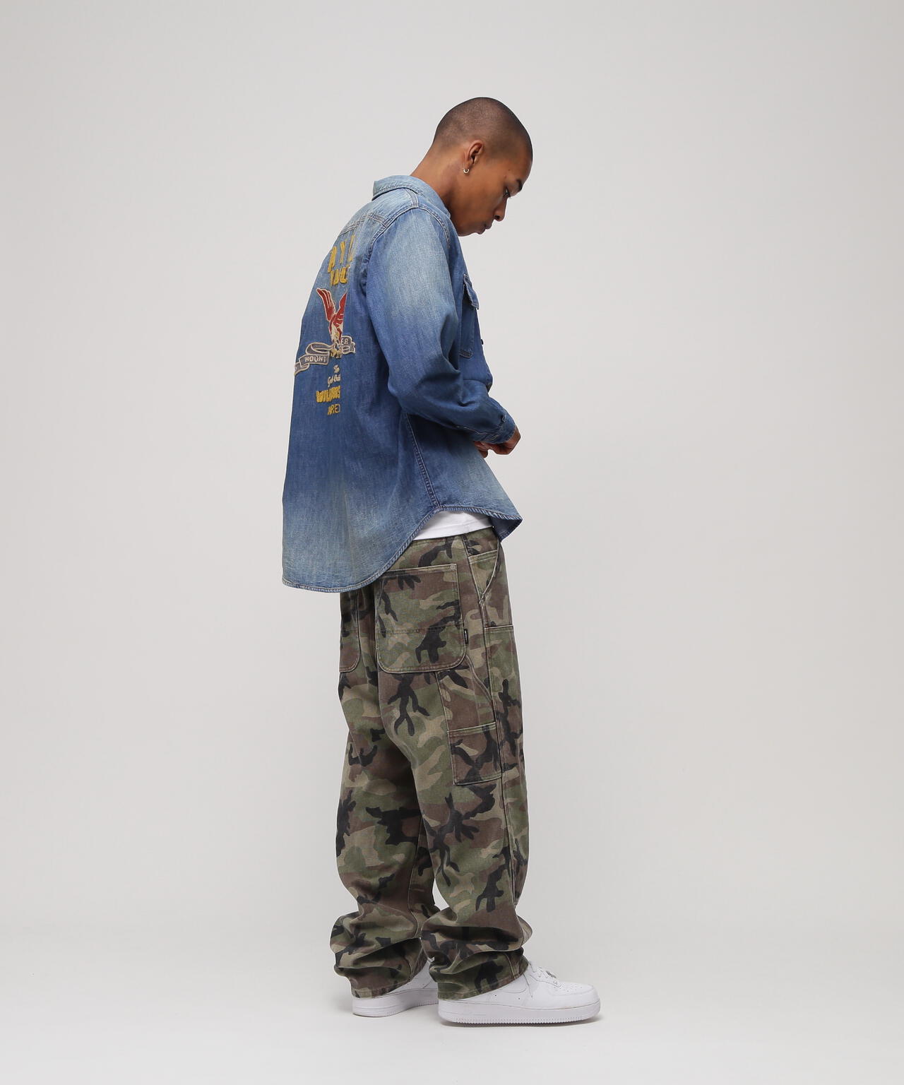 EMB DENIM SHIRT ”HAYDEN VALLEY”