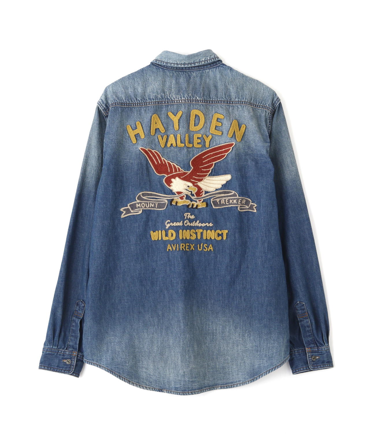 EMB DENIM SHIRT ”HAYDEN VALLEY”