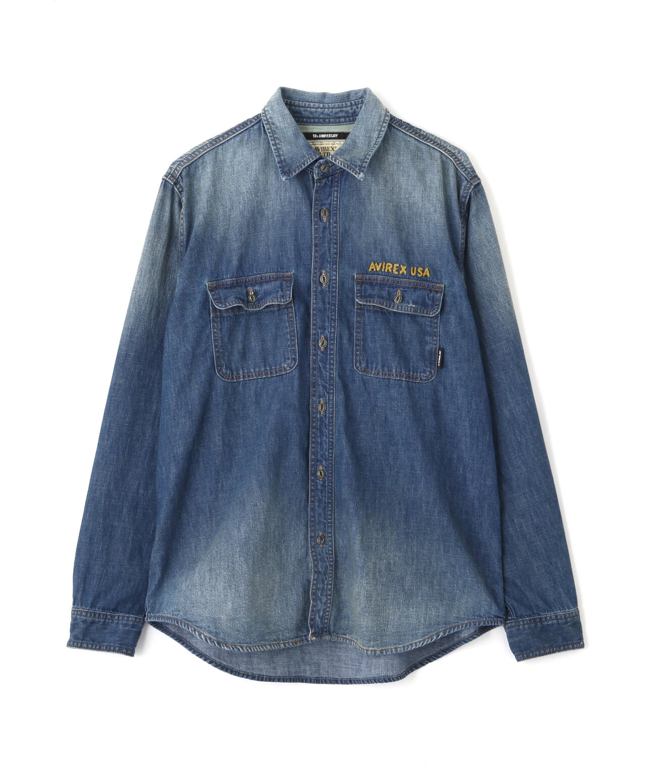 EMB DENIM SHIRT ”HAYDEN VALLEY”