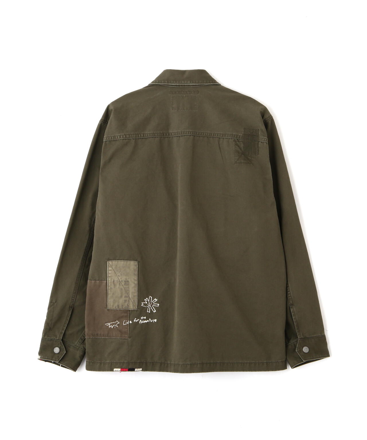 《RESTORE COLLECTION》REPAIR CUSTOM & EMB UTILITY SHIRT JACKET