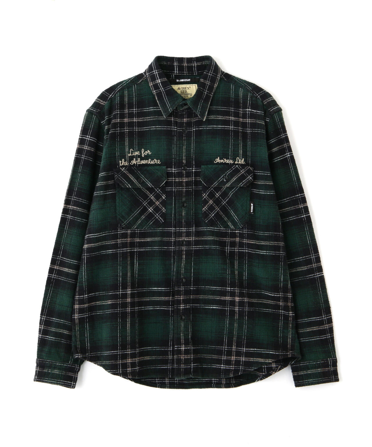 BLEACH WASHED NEP CHECK SHIRT ”YELLOW STONE”