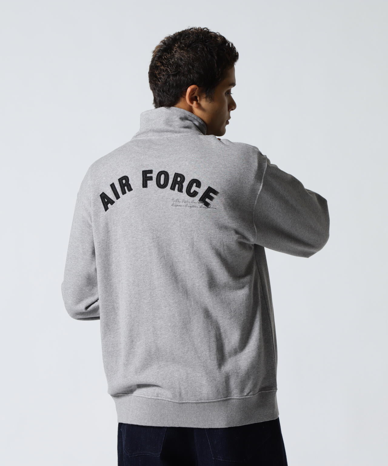 《WEB&DEPOT限定》STAND ZIP UP SWEAT AIR FORCE