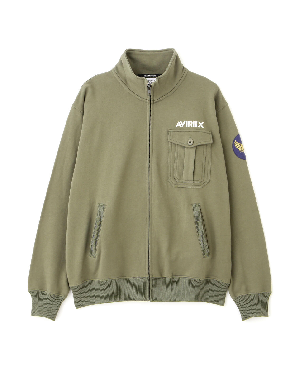 《WEB&DEPOT限定》STAND ZIP UP SWEAT AIR FORCE
