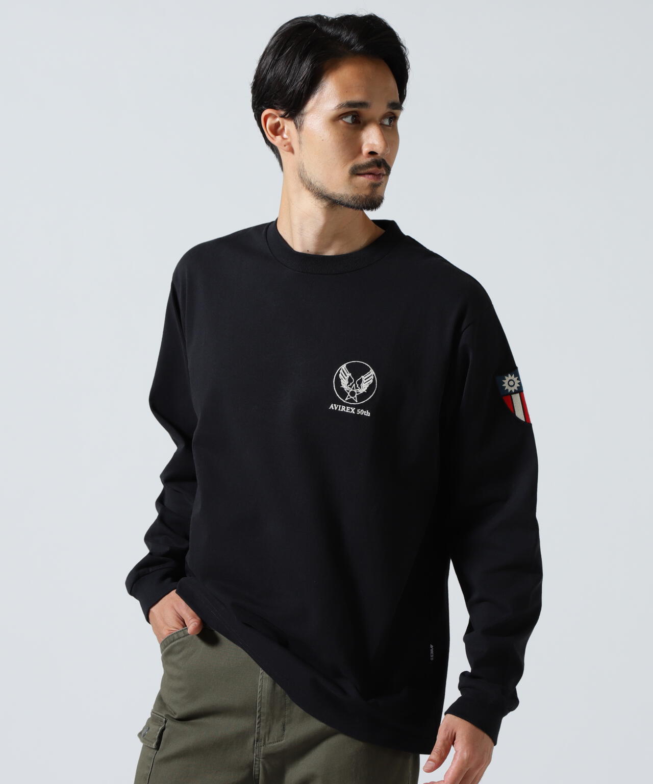 EMB FLYING TIGER L/S T-SHIRT