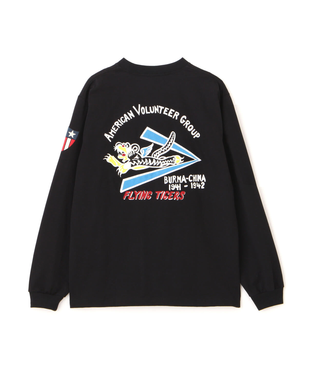 EMB FLYING TIGER L/S T-SHIRT