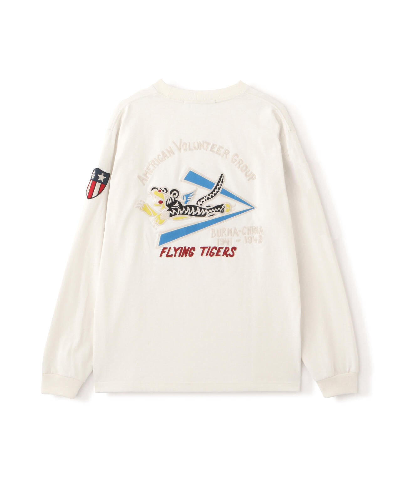 EMB FLYING TIGER L/S T-SHIRT