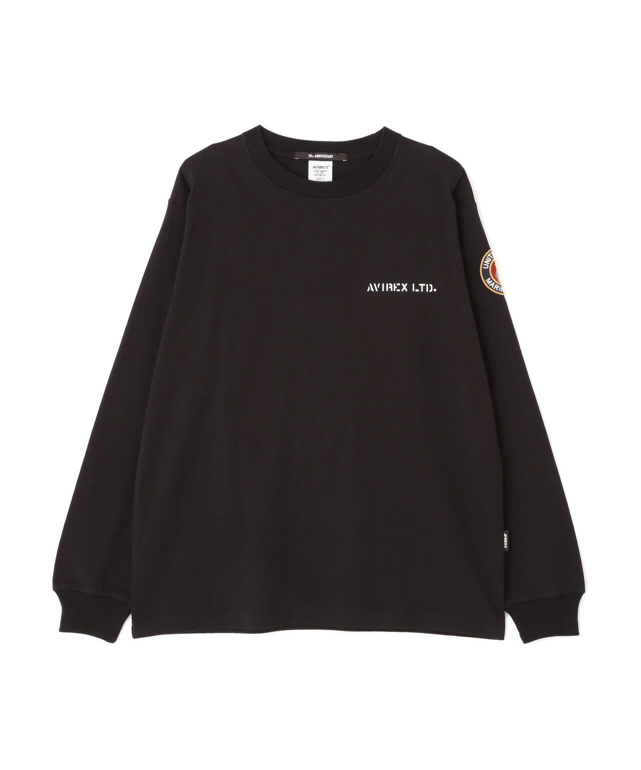 CAMP LEJEUNE PATCHED L/S T-SHIRT