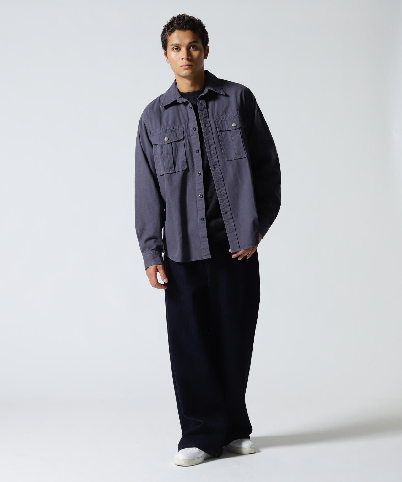 HONEYCOMB WAFFLE USAF L/S T-SHIRT