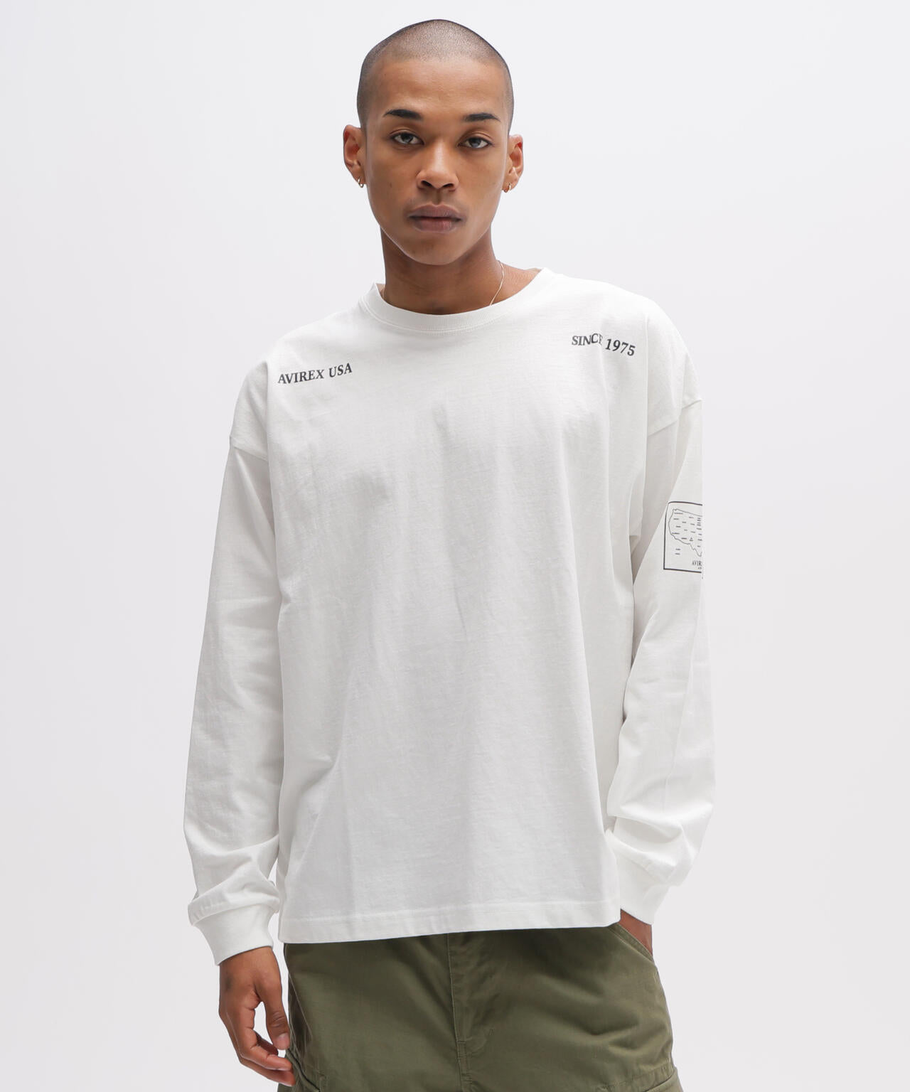 《WEB&DEPOT限定》STENCIL L/S T-SHIRT