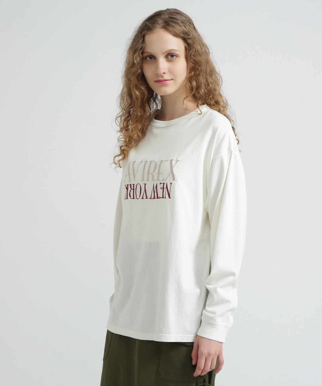《WOMAN》FADED NEW YORK T-SHIRT/フェイドニューヨークTシャツ