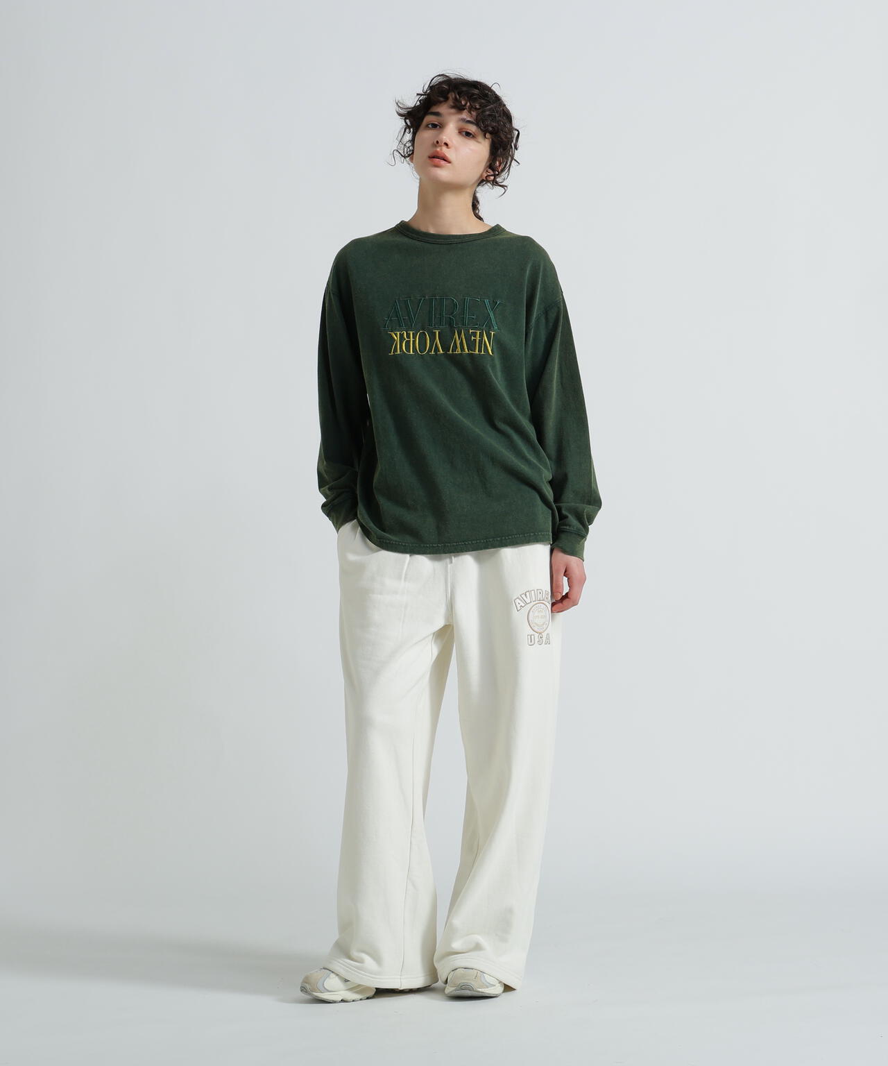 《WOMAN》FADED NEW YORK T-SHIRT/フェイドニューヨークTシャツ