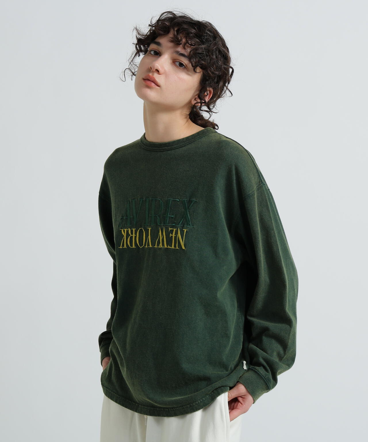 《WOMAN》FADED NEW YORK T-SHIRT/フェイドニューヨークTシャツ