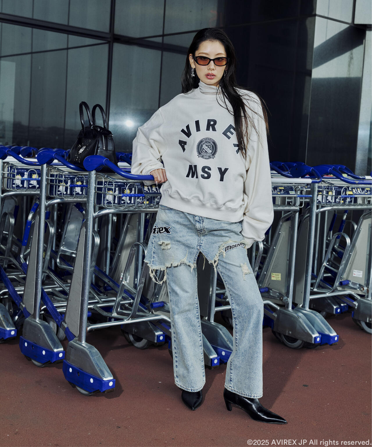 《AVIREX×MOUSSY》SWEAT