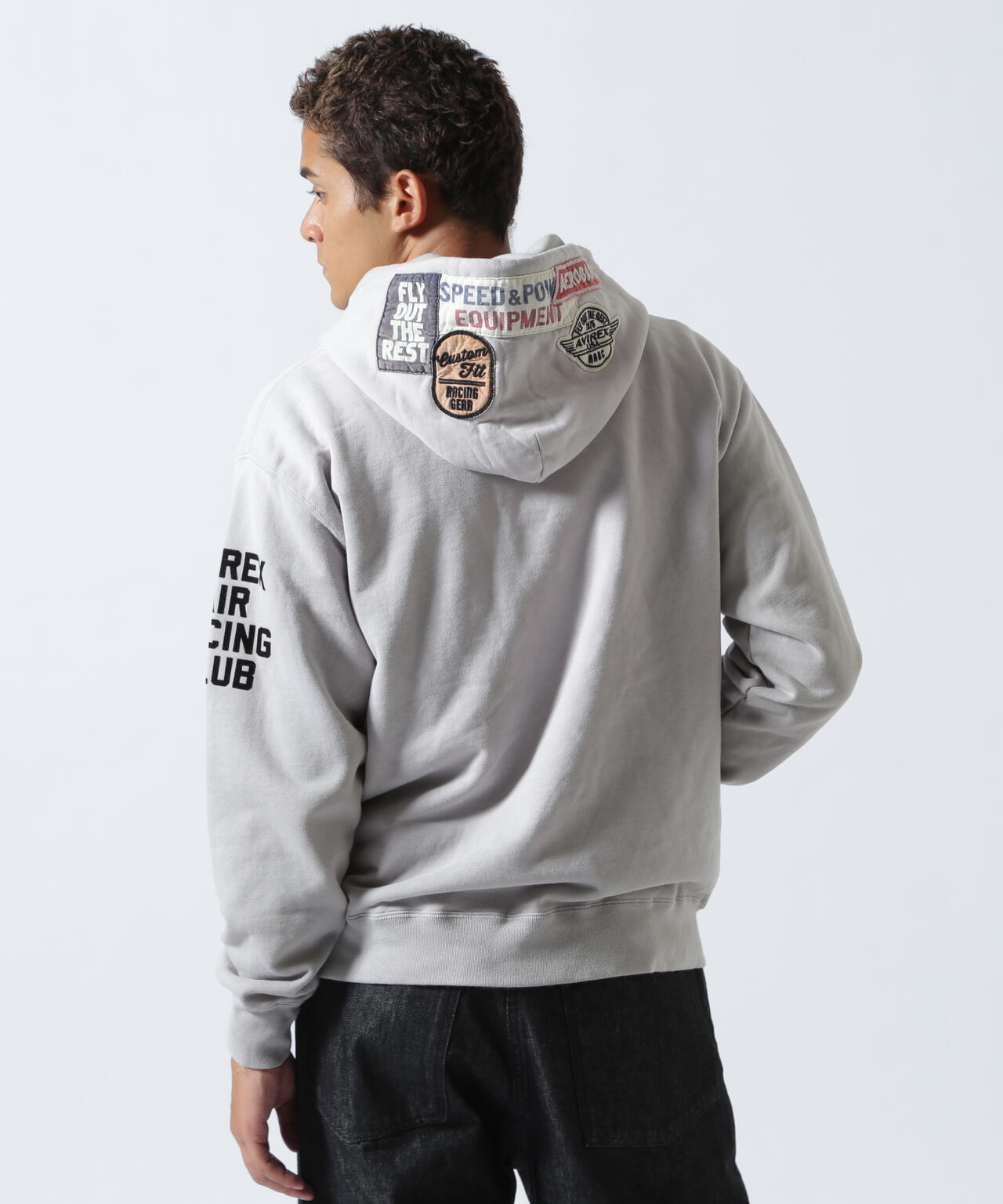 《A.A.R.C》PATCHED SWEAT HOODIE