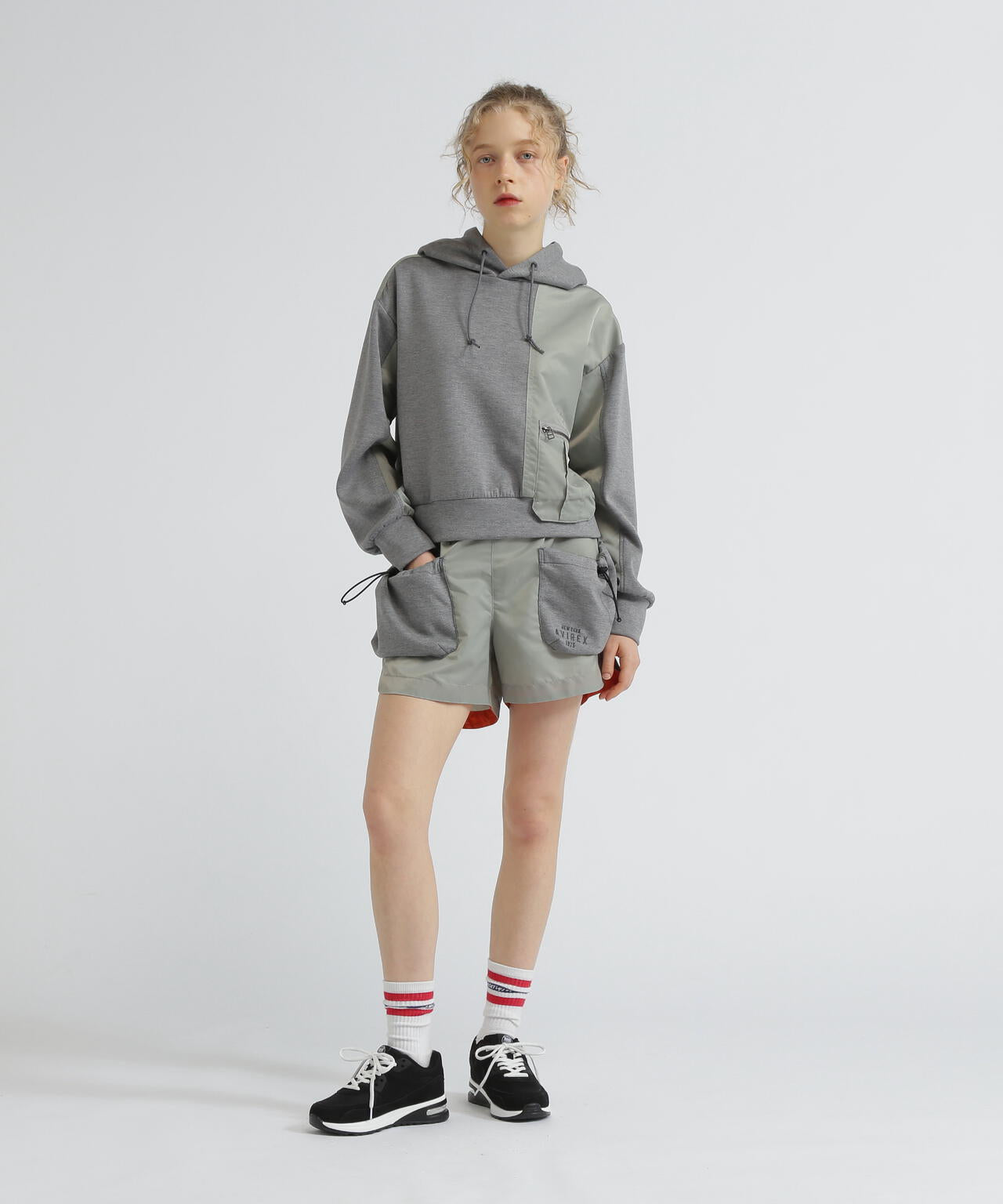 NYLON PATCH COMBI PARKA/ナイロンパッチコンビパーカー