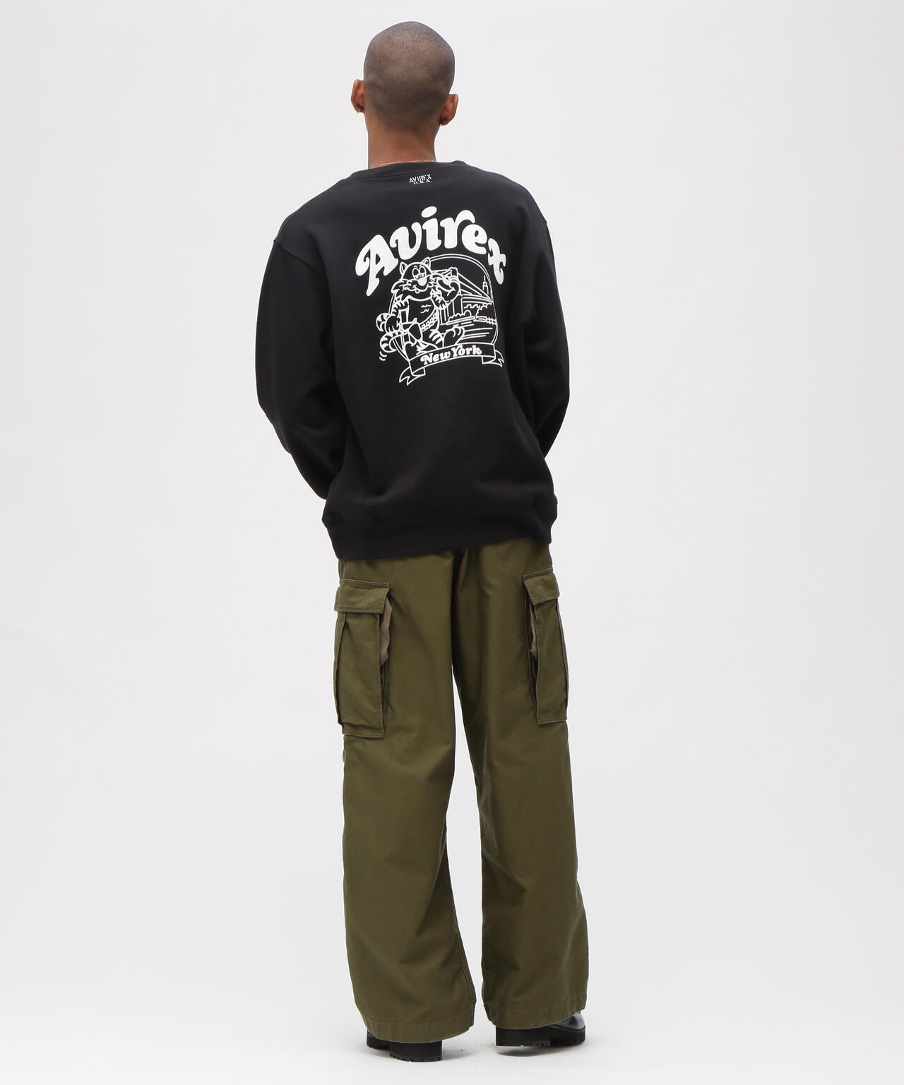 《WEB&DEPOT限定》CREW SWEAT TOM CAT