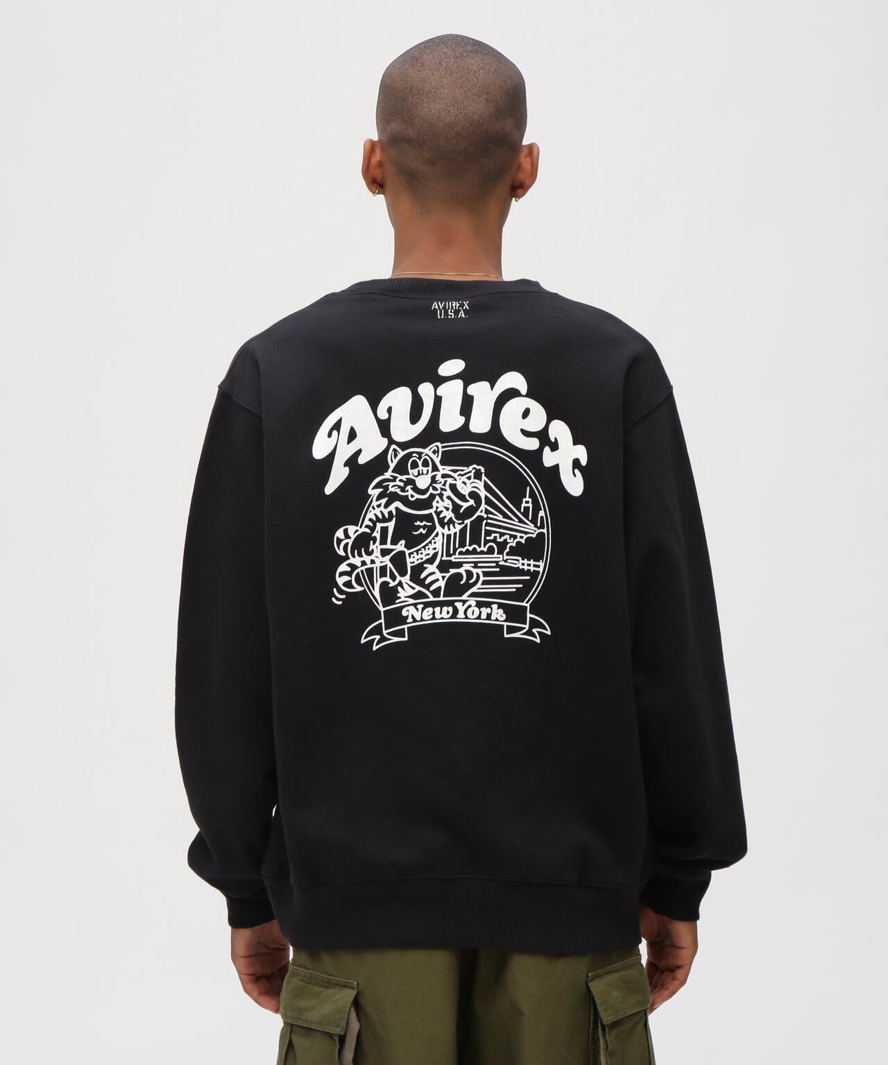 《WEB&DEPOT限定》CREW SWEAT TOM CAT