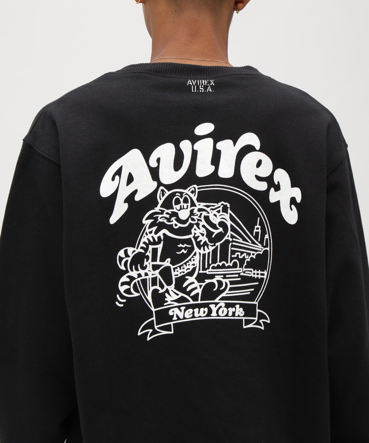 《WEB&DEPOT限定》CREW SWEAT TOM CAT