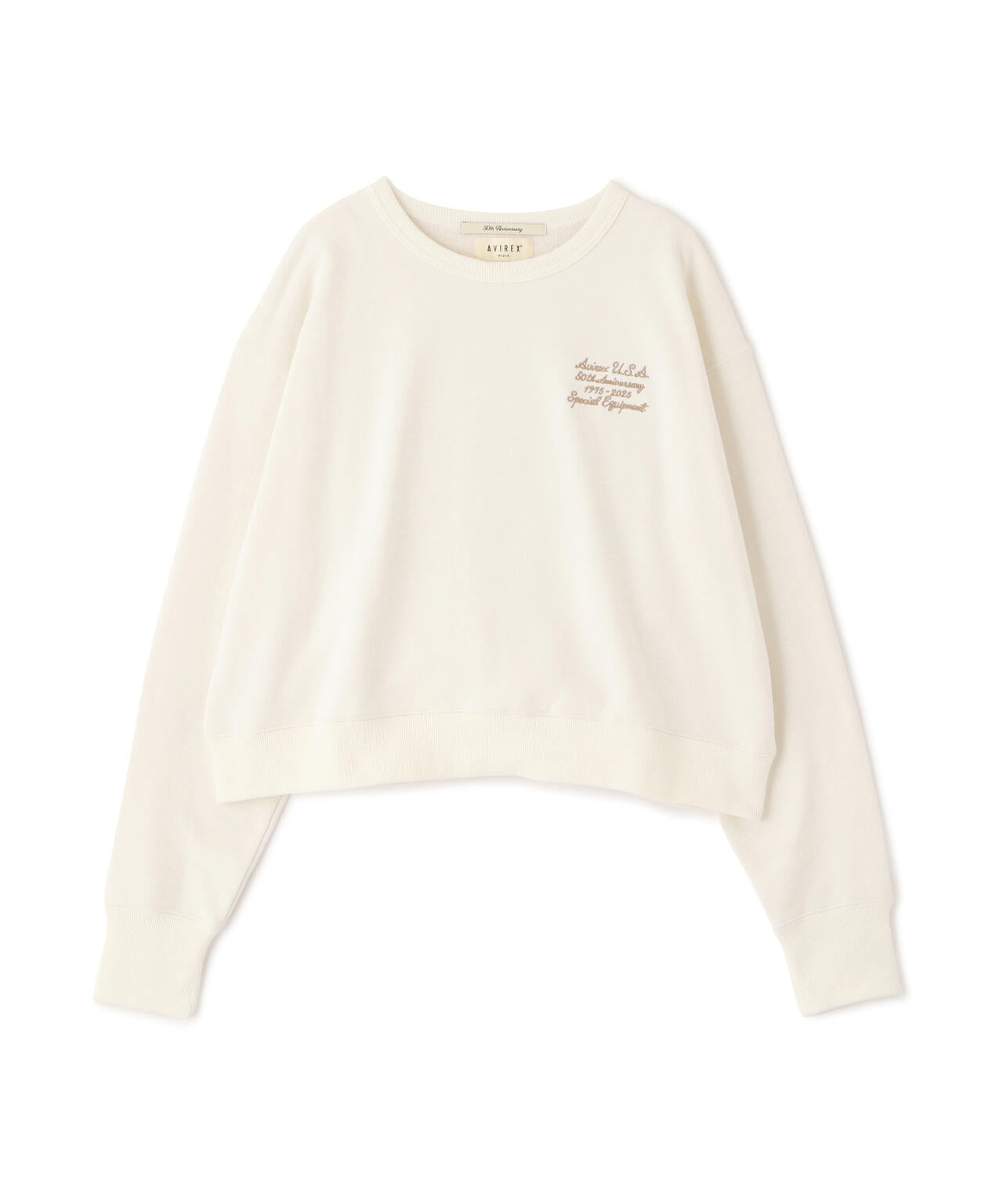 《WOMAN》AVIREX 50th VARSITY CREW SWAET/バーシティークルーネックスウェット