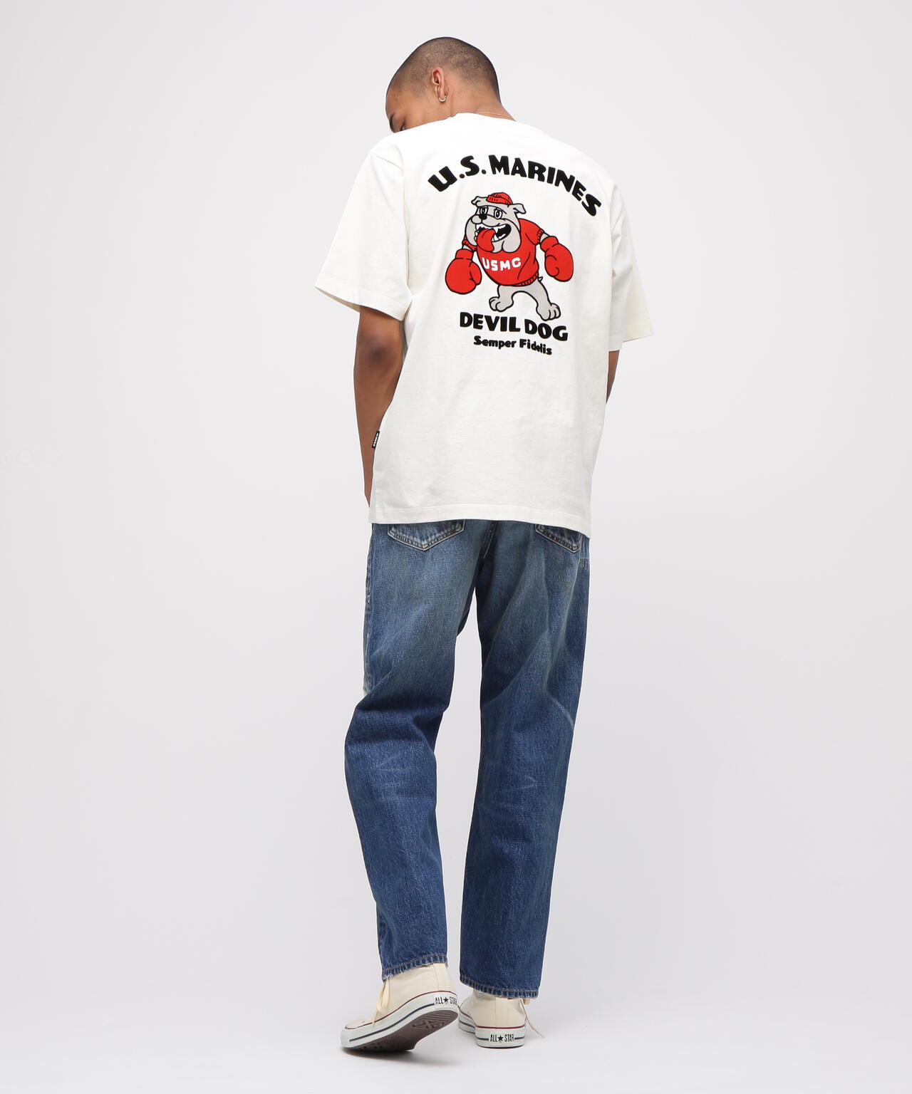 USMC BULLDOG T-SHIRT / ブルドック 半袖Tシャツ