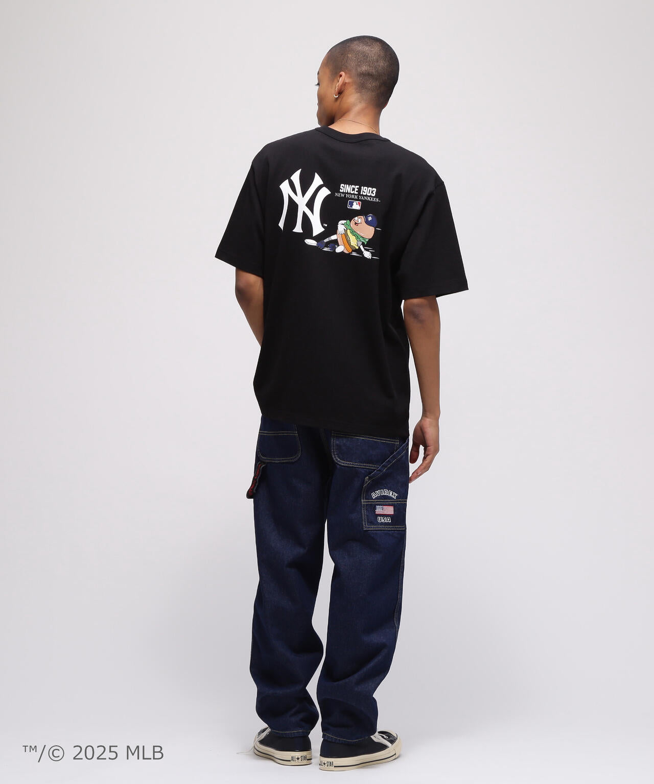 AVIREX ×  NEW YORK YANKEES T-SHIRT