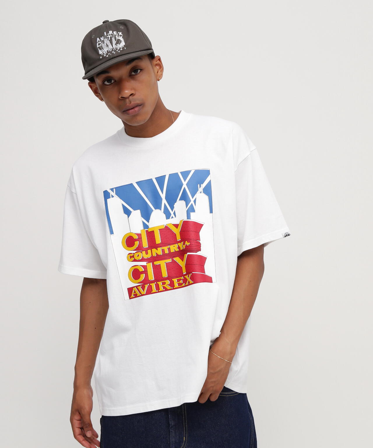 《AVIREX × CITY COUNTRY CITY》SIGNATURE T-SHIRT