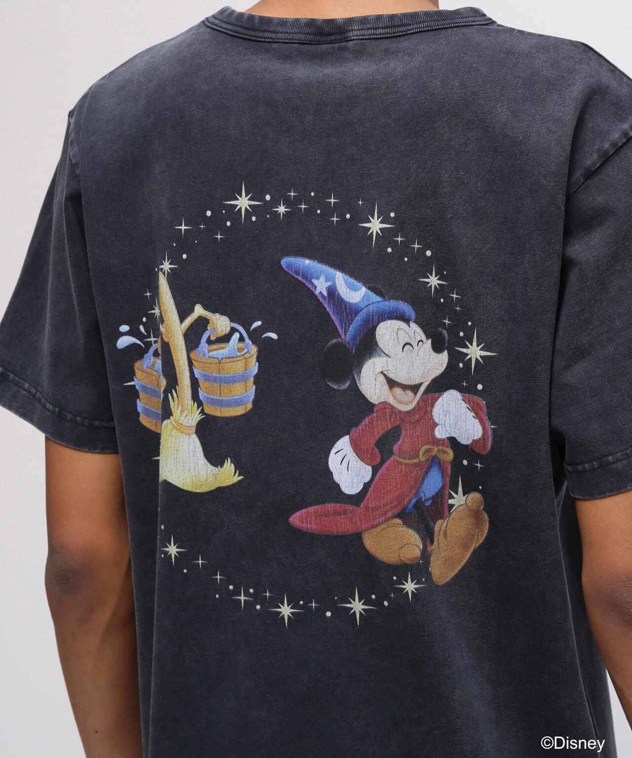 《Disney Collection》FANTASIA / MICKEY MOUSE / BROOM T-SHIRT