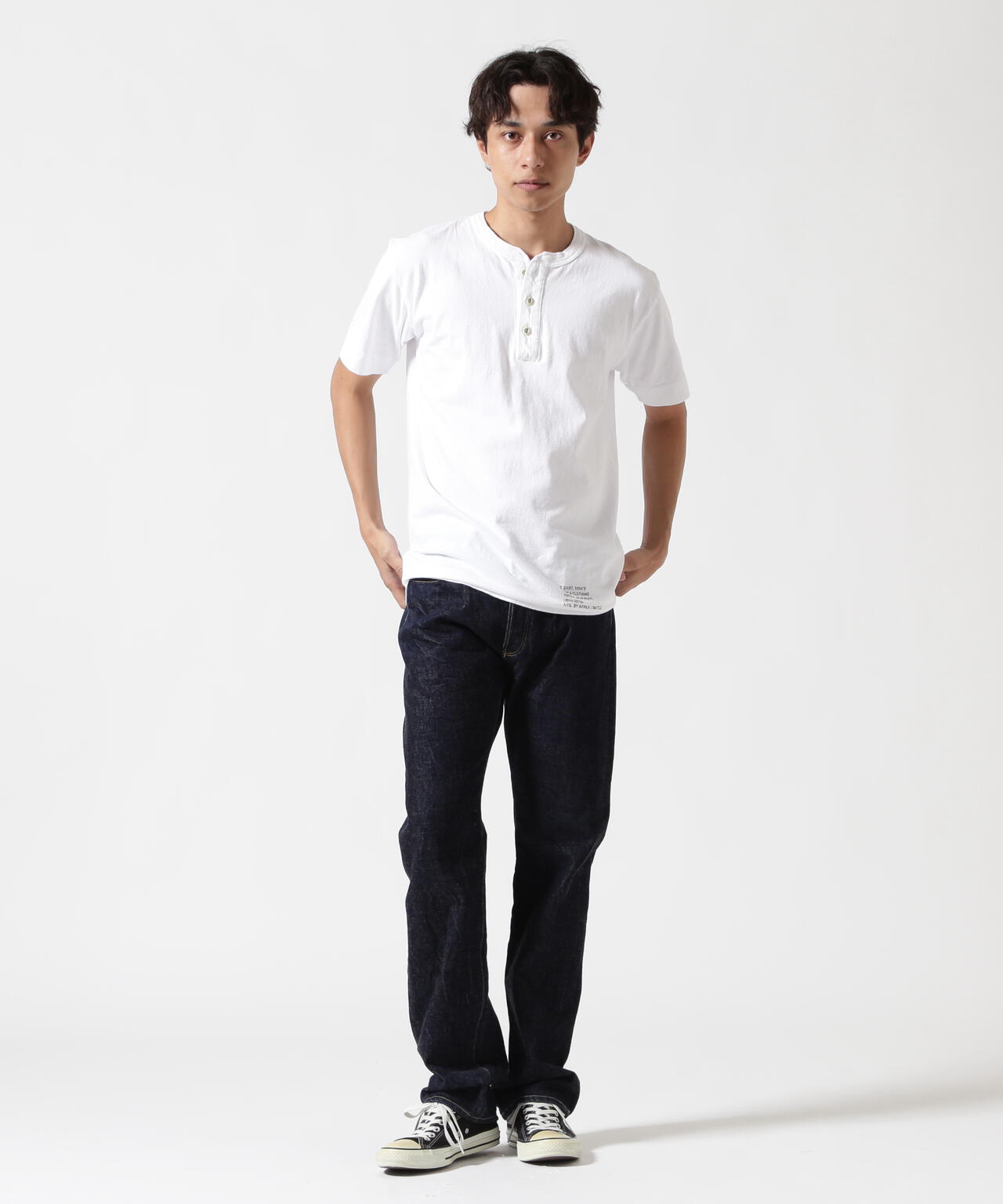 《直営店限定》HENRY NECK UNDER T-SHIRT